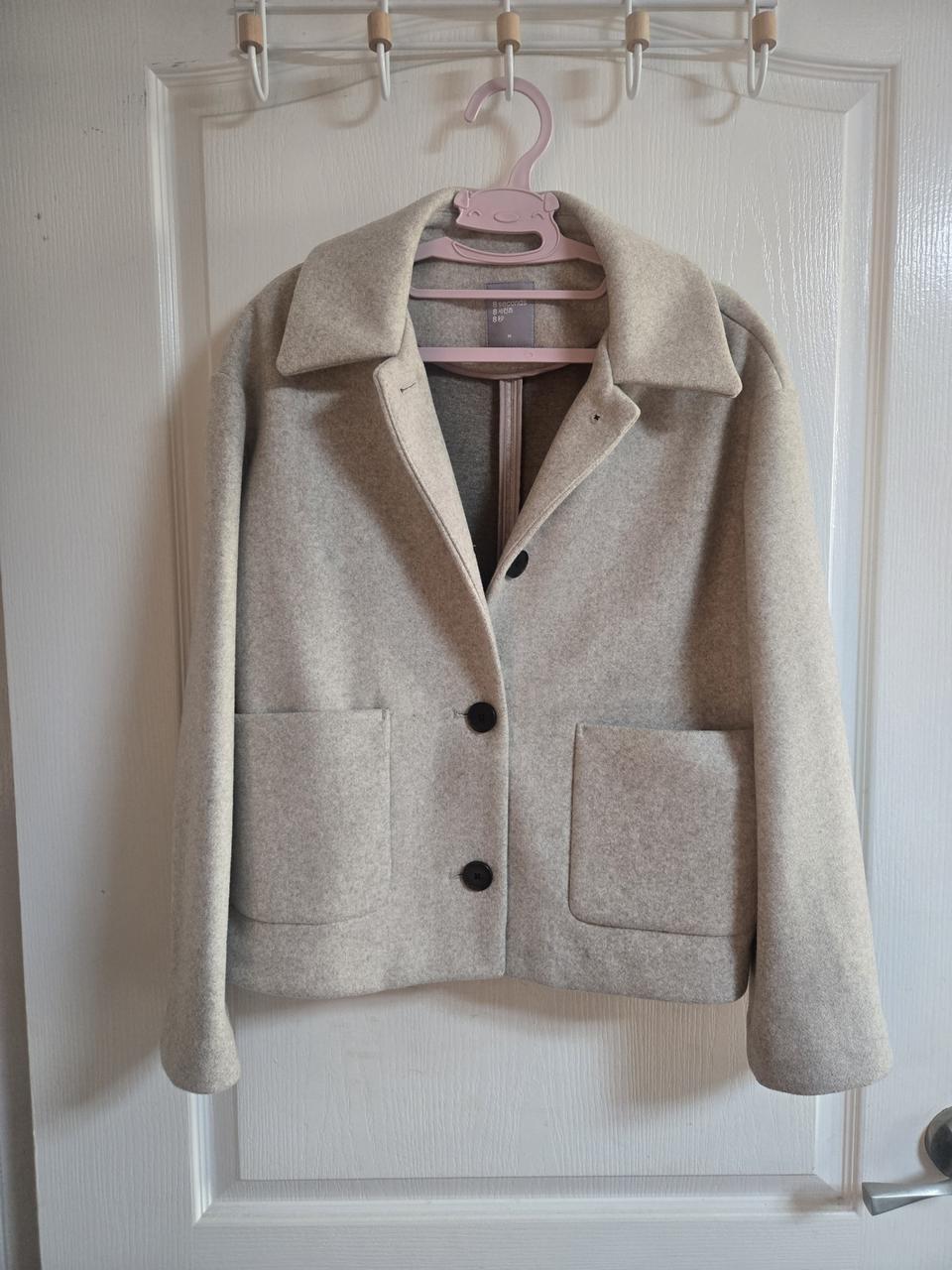 에잇세컨즈 여성 모직 숏 자켓 90