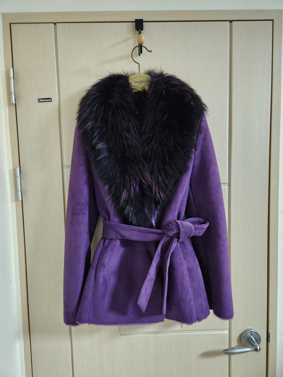 DECO(데코) 퍼 사파리 무스탕