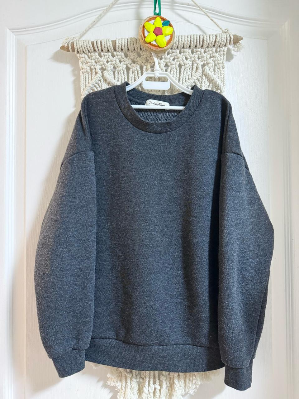 키즈 아동 주니어 부클 안감 맨투맨 티셔츠 JS (130)