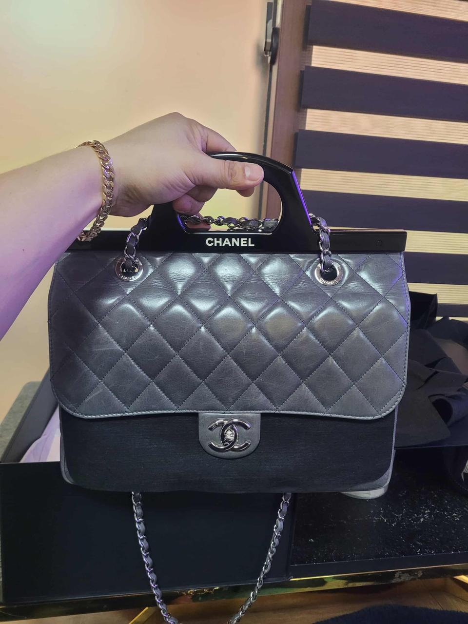 샤넬 탑핸들 딜리버리cc