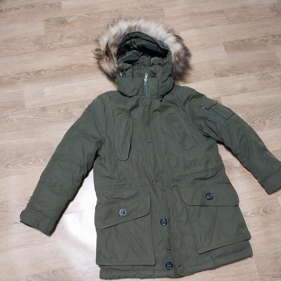 지오지아 오리털 패딩 남성100 사이쥬