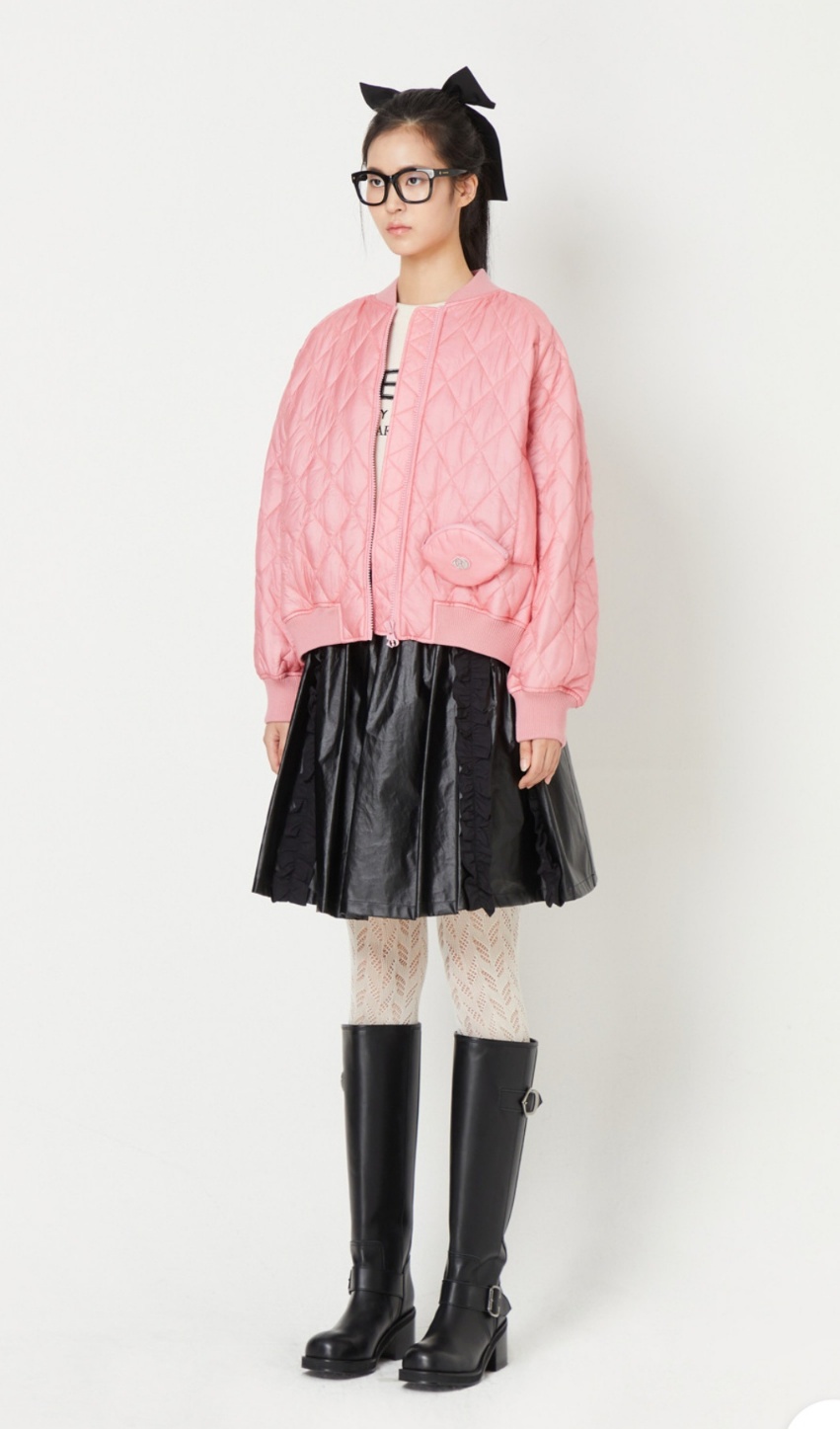 럭키슈에뜨 패딩점퍼