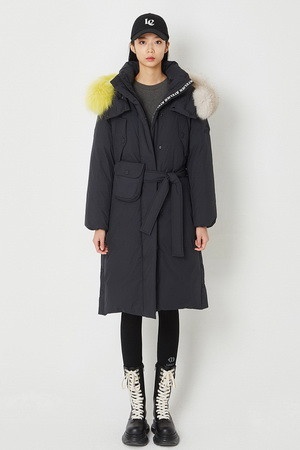 럭키슈에뜨 롱 구스 패딩38사이즈