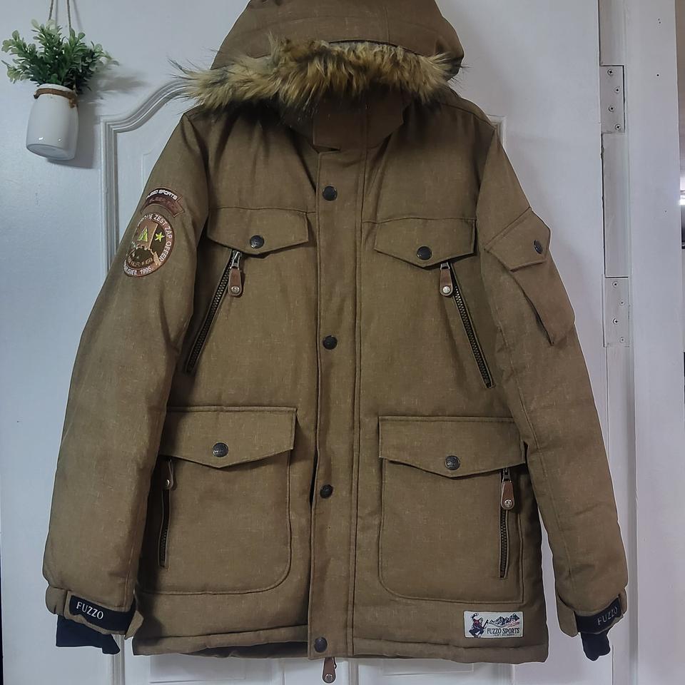 푸조 스키복 보드복 보드 스키 점퍼 패딩 후드 자켓 거의 새옷