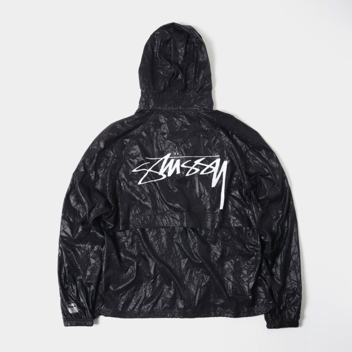 스투시 쉘 링클 후드 바람막이