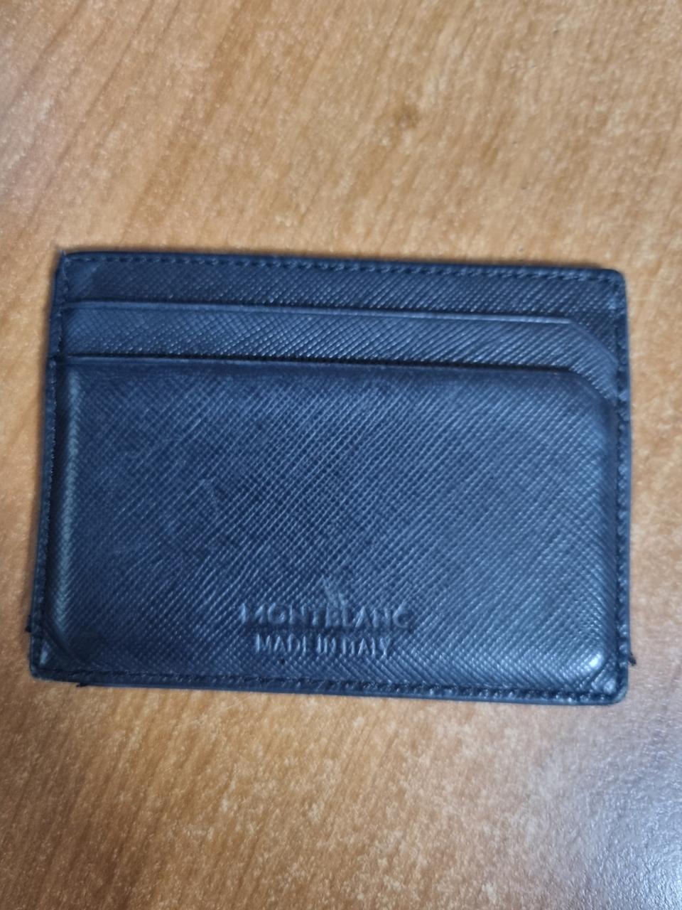 몽블랑 카드지갑