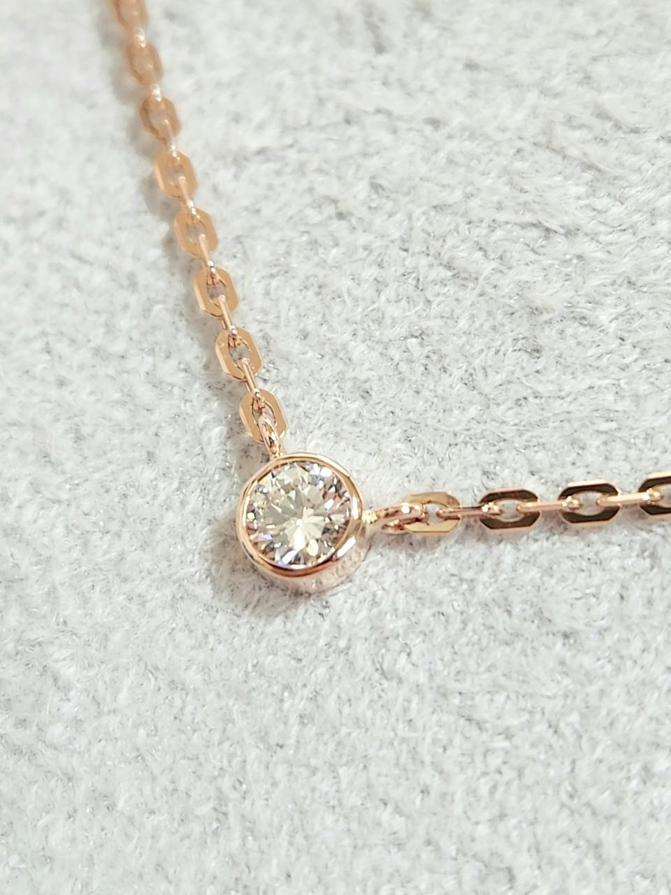 18k.랩다이아목걸이.새상품