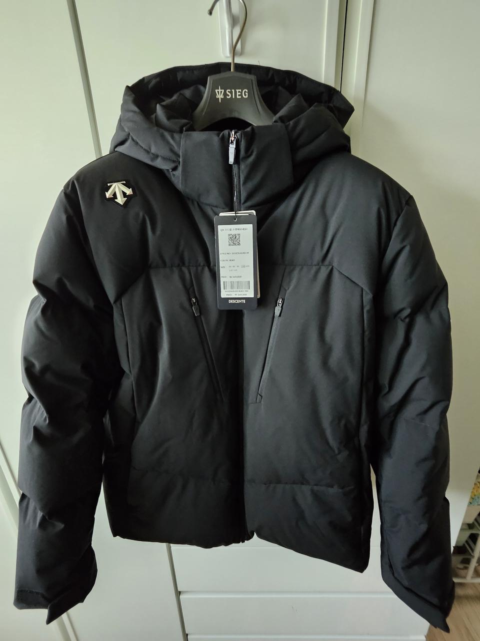 ❤데상트 캐논 덕다운 블랙❤