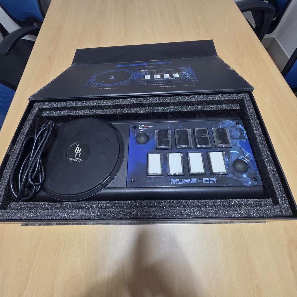 DJ MAX 리듬 액션 컨트롤러 뮤즈온  PC게임용