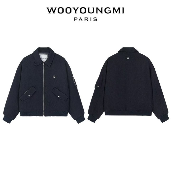 우영미 집업 자켓 (네이비)