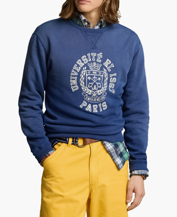 폴로 시즈널 플리스 스웻셔츠 / PARIS / 맨투맨 / XL