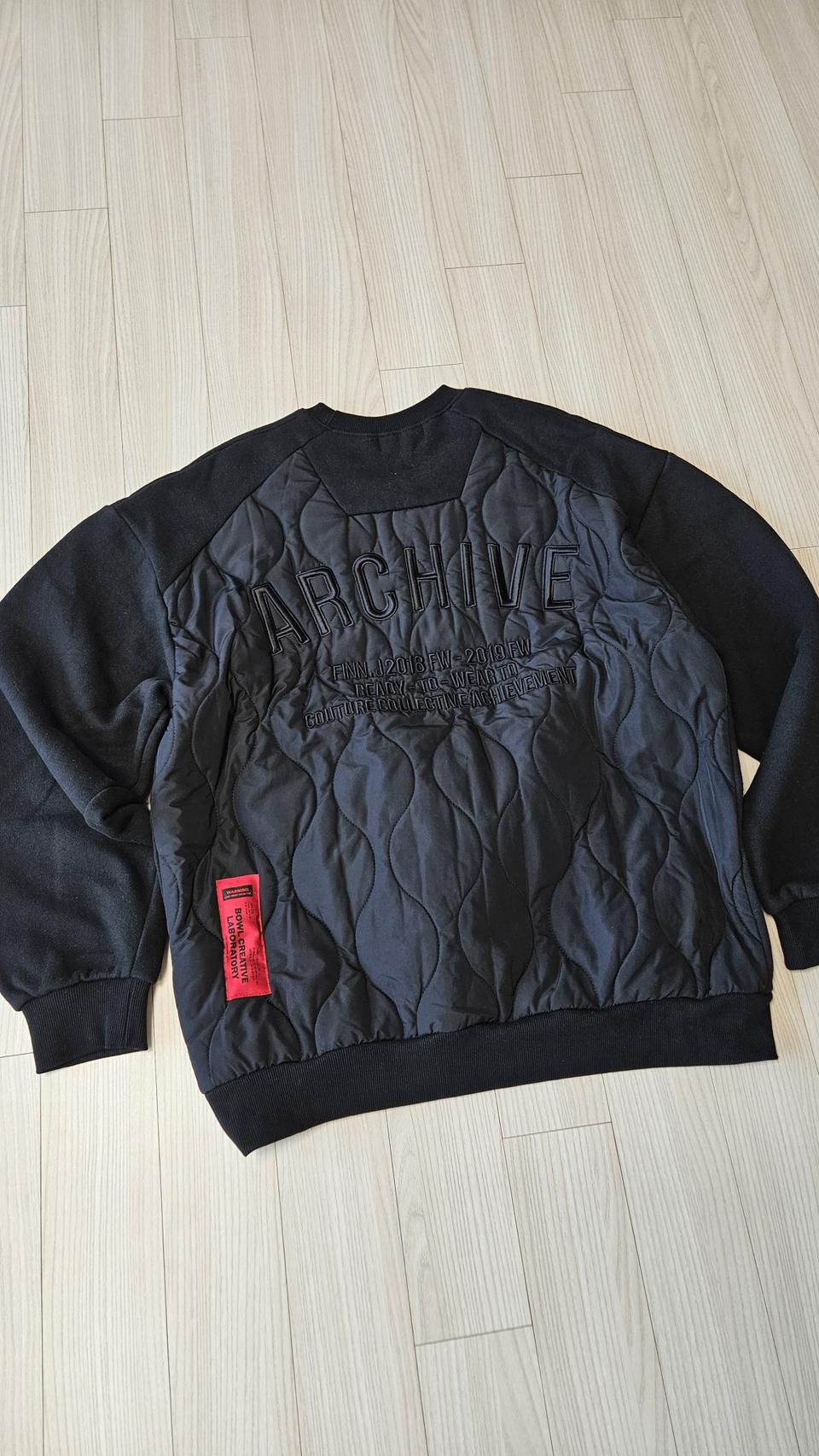 아카이브 기모 맨투맨