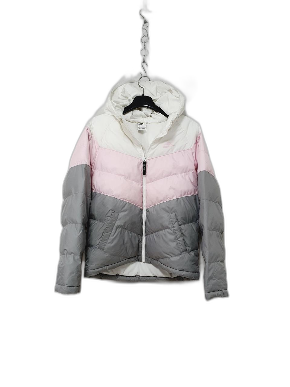 NIKE 나이키 캐주얼 쓰리톤 후드 패딩