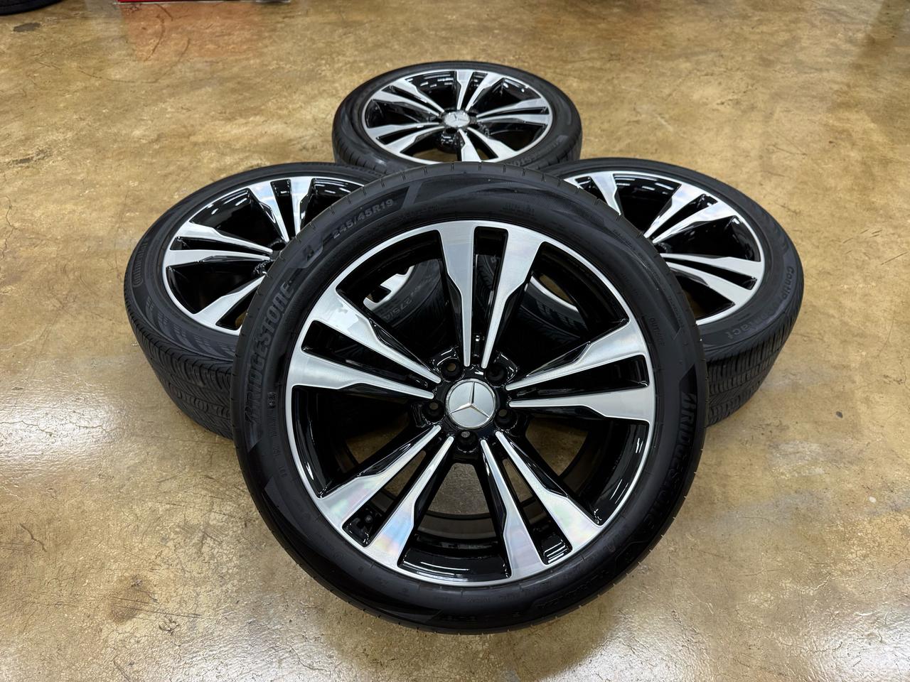 벤츠 S클래스 19인치 정품 휠타이어 팝니다