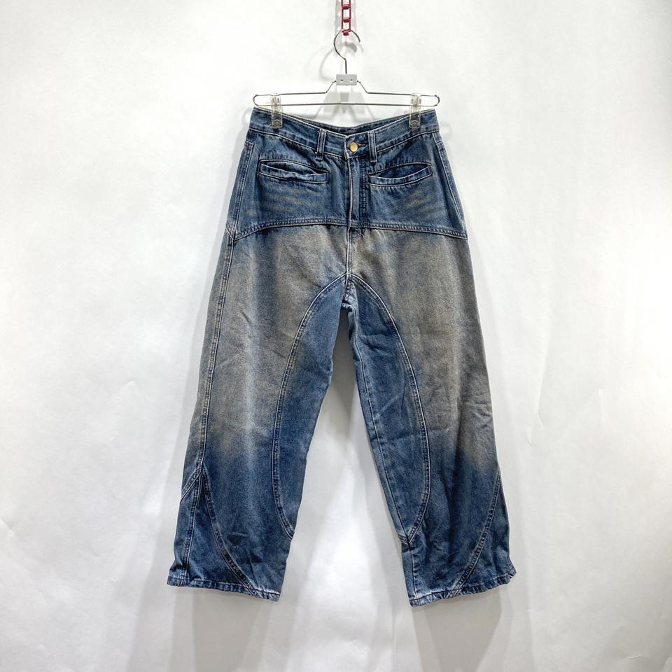 트릴리온 여성와이드청바지 최상 28 영구제