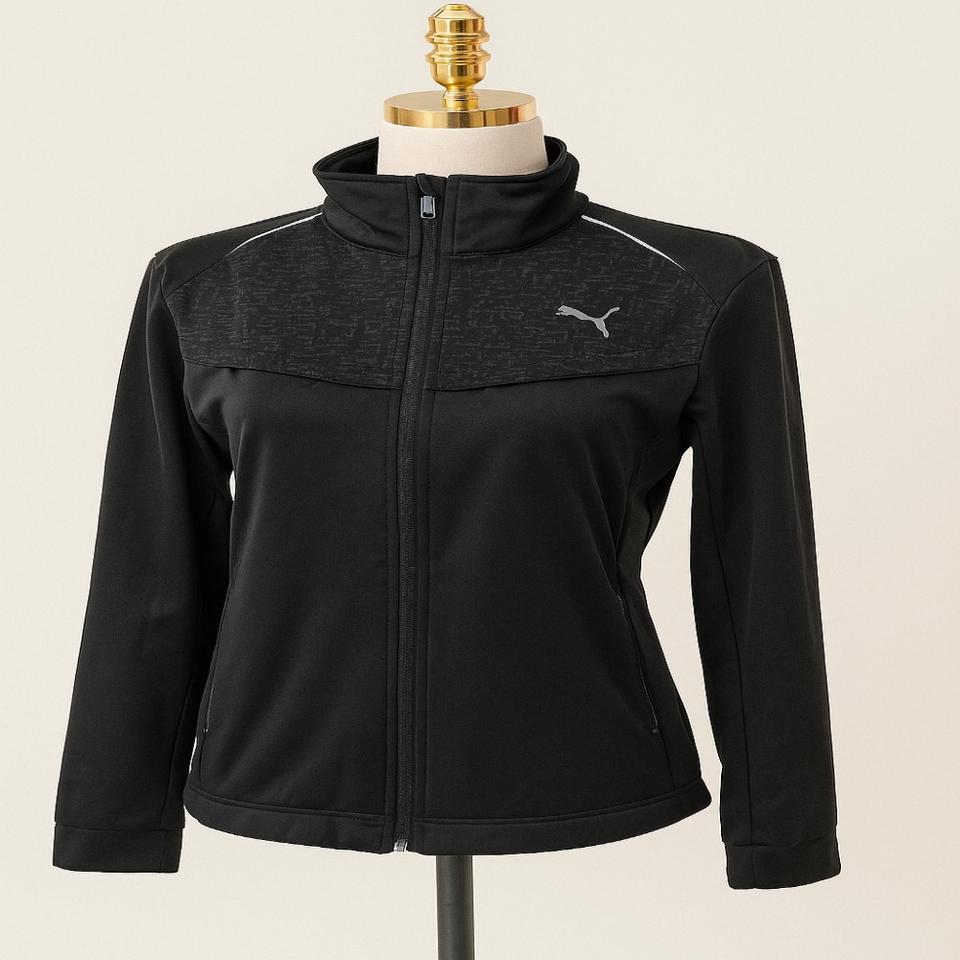 푸마 여성 트레이닝 자켓 L 블랙