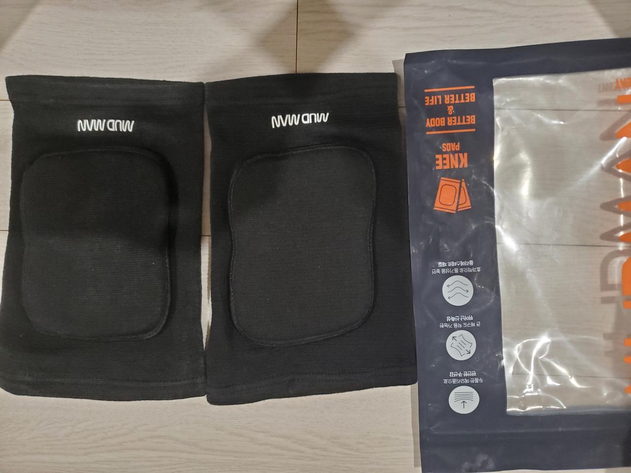 새상품)머드맨 군대 군인 무릎 보호대 좌우세트새상품 머드맨 무릎 보호