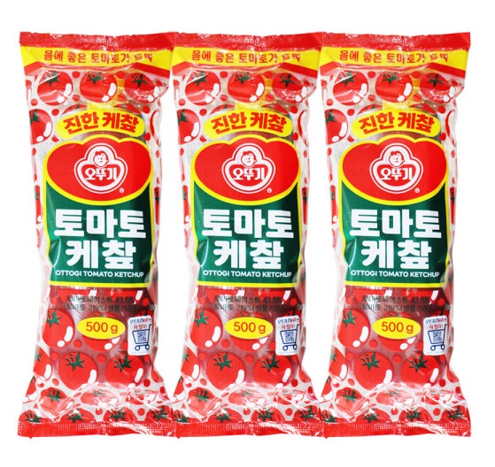 오뚜기 토마토 케찹 500g 3개