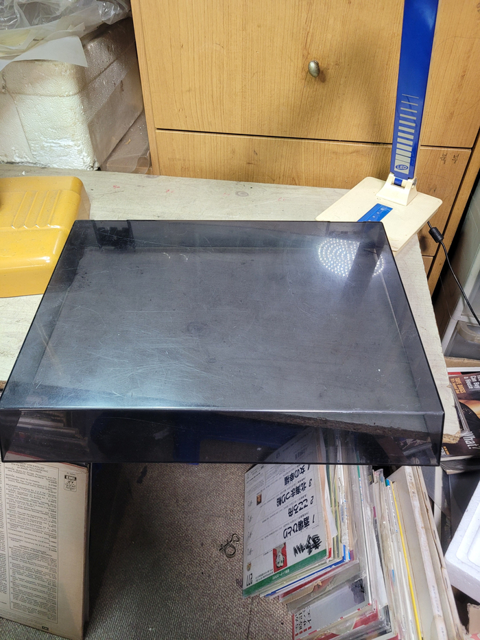 인켈 턴테이블 PS-1370 더스트 커버/주의