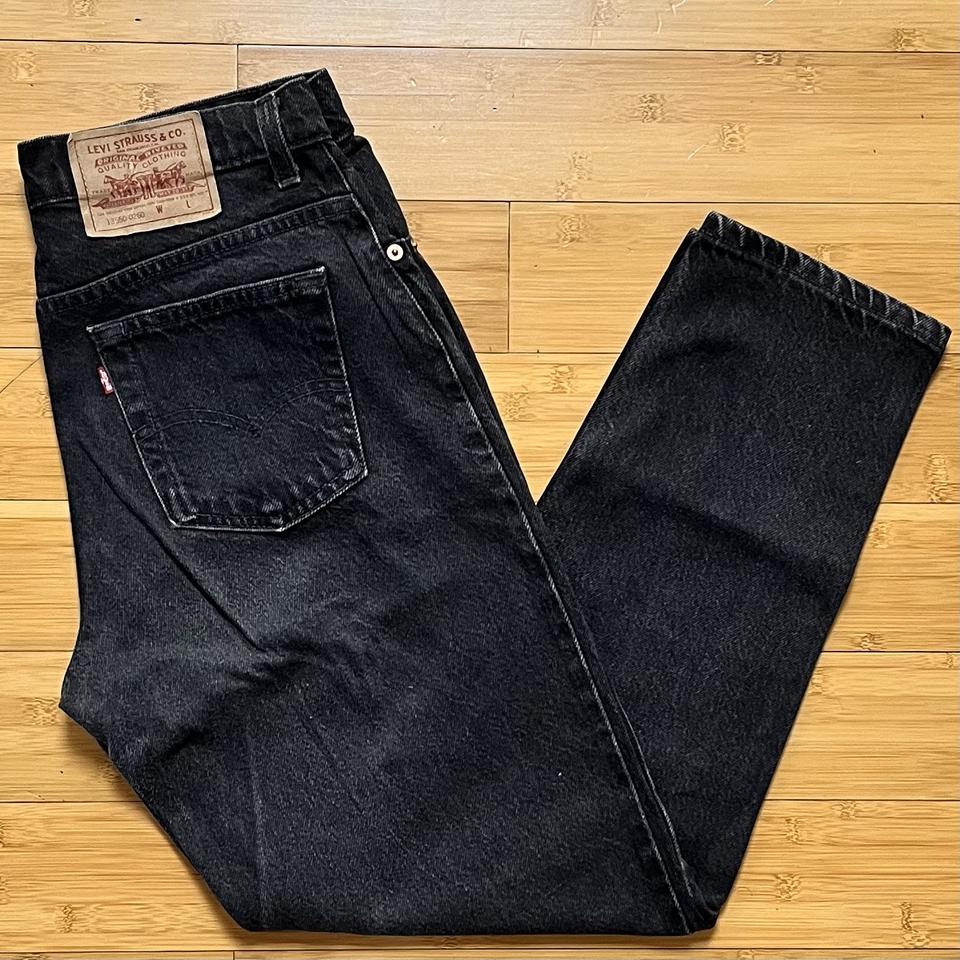 리바이스 13550-0260 블랙진 W L