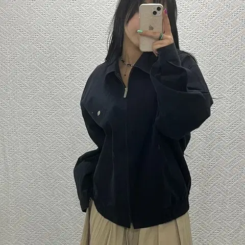 라코스테 테크웨어 블루종 워크 자켓 C06567