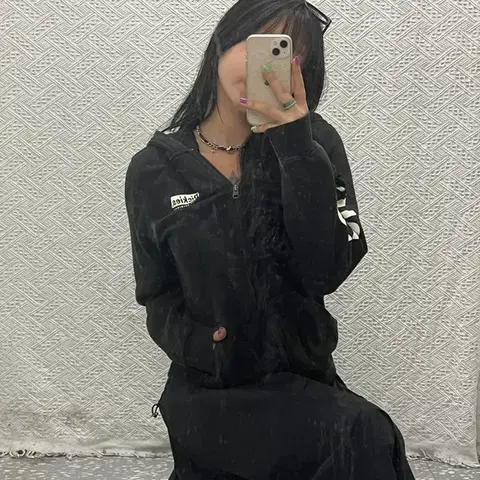 디키즈 올드스쿨 사이드 스펠 로고 후드집업 M C06603