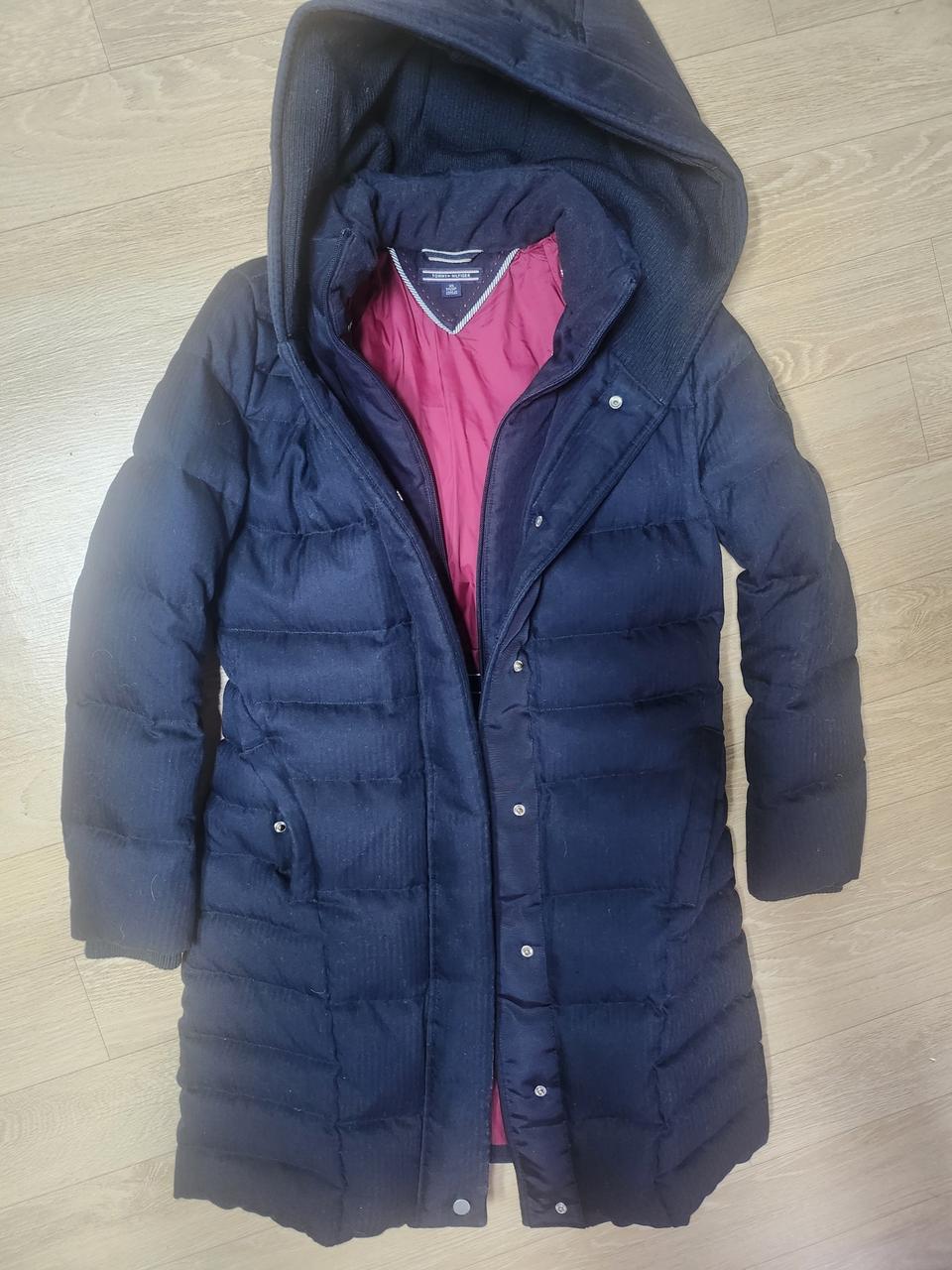 타미힐피거 패딩코트