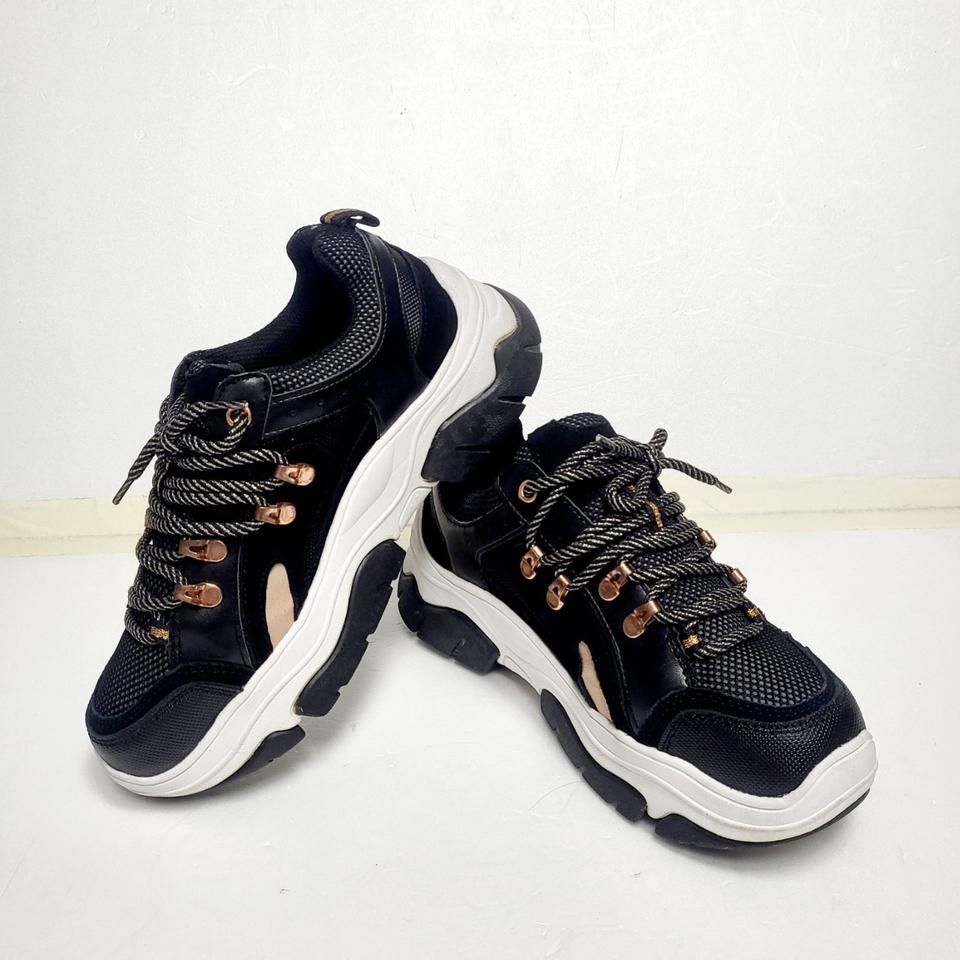 새제품급/스케쳐스 여성운동화245스니커즈 키높이