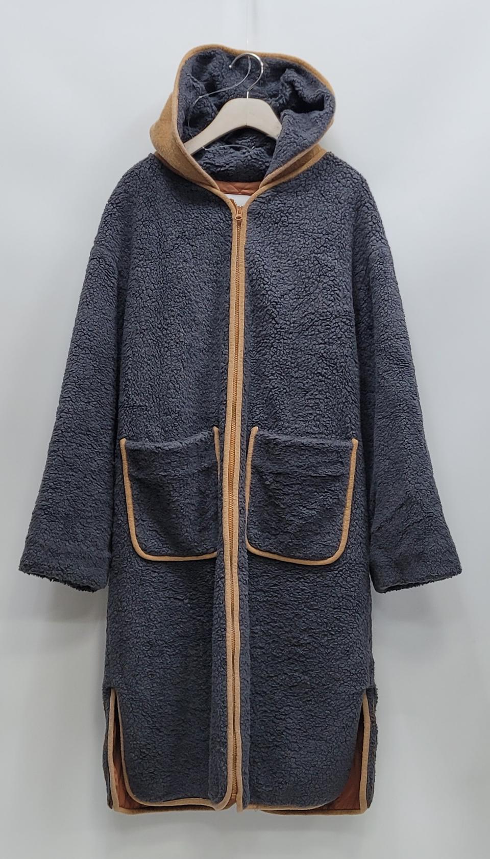 한섬 SJYP 20FW 쉐르파 포켓 플리스 후드 코트 / 여 M