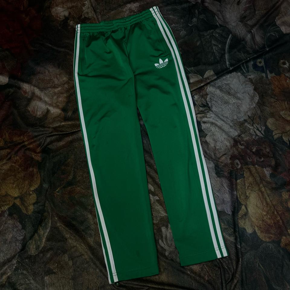 아디다스 빈티지 파이어버드 삼선 그린트랙팬츠 S 유로파 Y2K