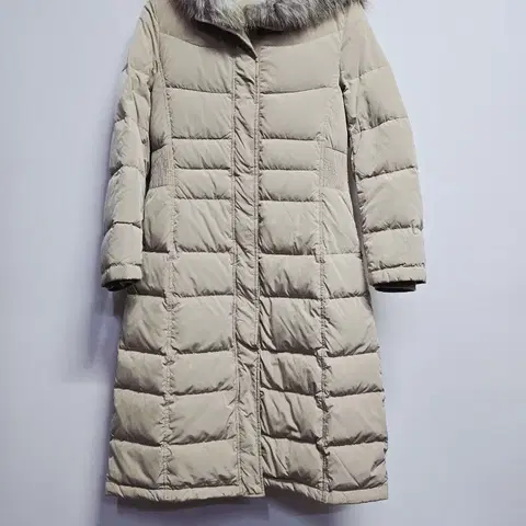 LBL 사가폭스퍼 롱패딩 베이지