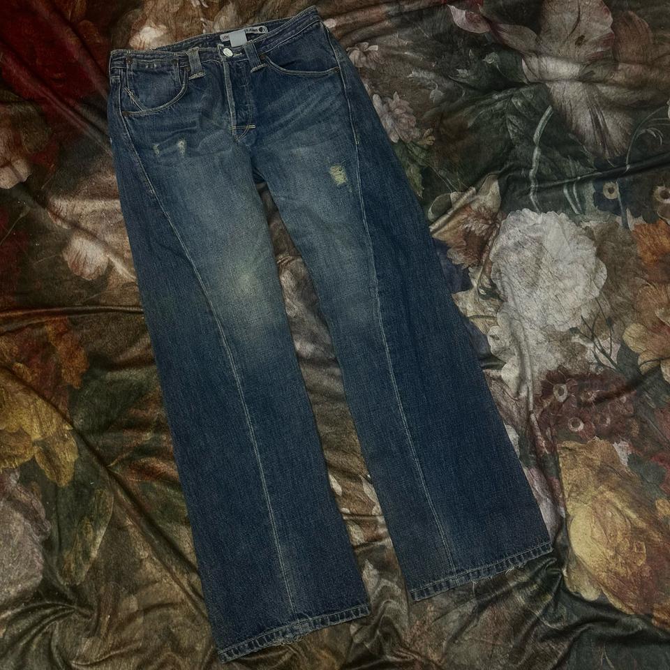 리바이스 빈티지 엔지니어드 디스워싱데님진 32 리바이스청바지 워싱데님