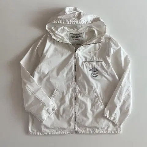 폴로 진스 화이트 후드 자켓 S