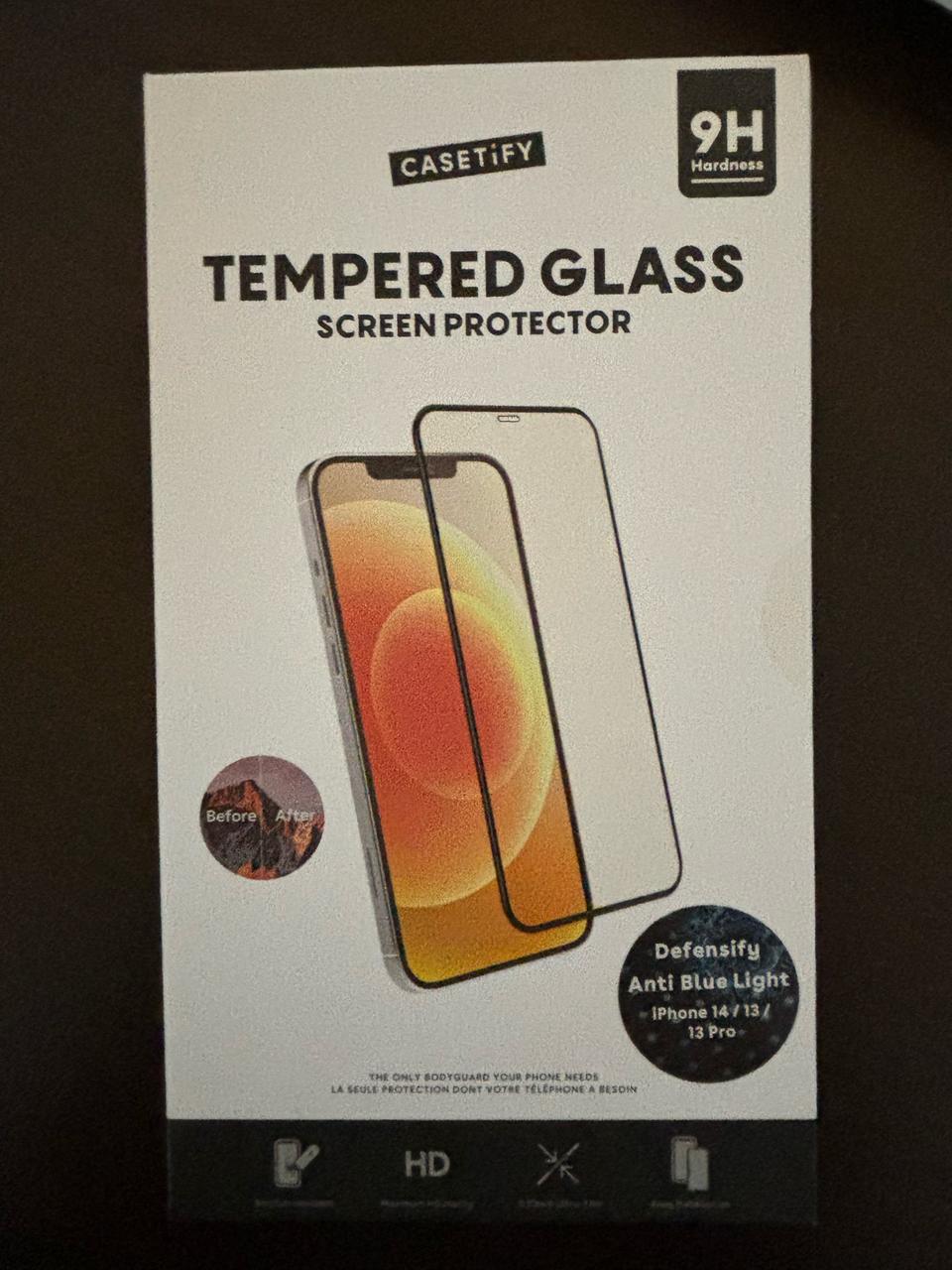 케이스티파이 액정보호필름 블루라이트차단 아이폰 14/13 새상품