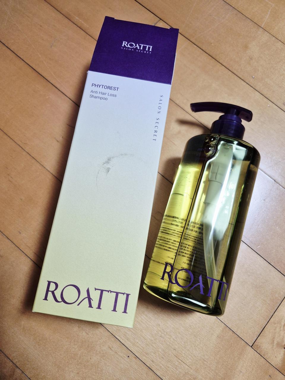 ROATTI 로아띠 안티헤어로스 두피케어 탈모완화 샴푸 480ml