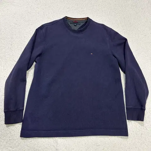 타미힐피거 니트 네이비 오버핏 s