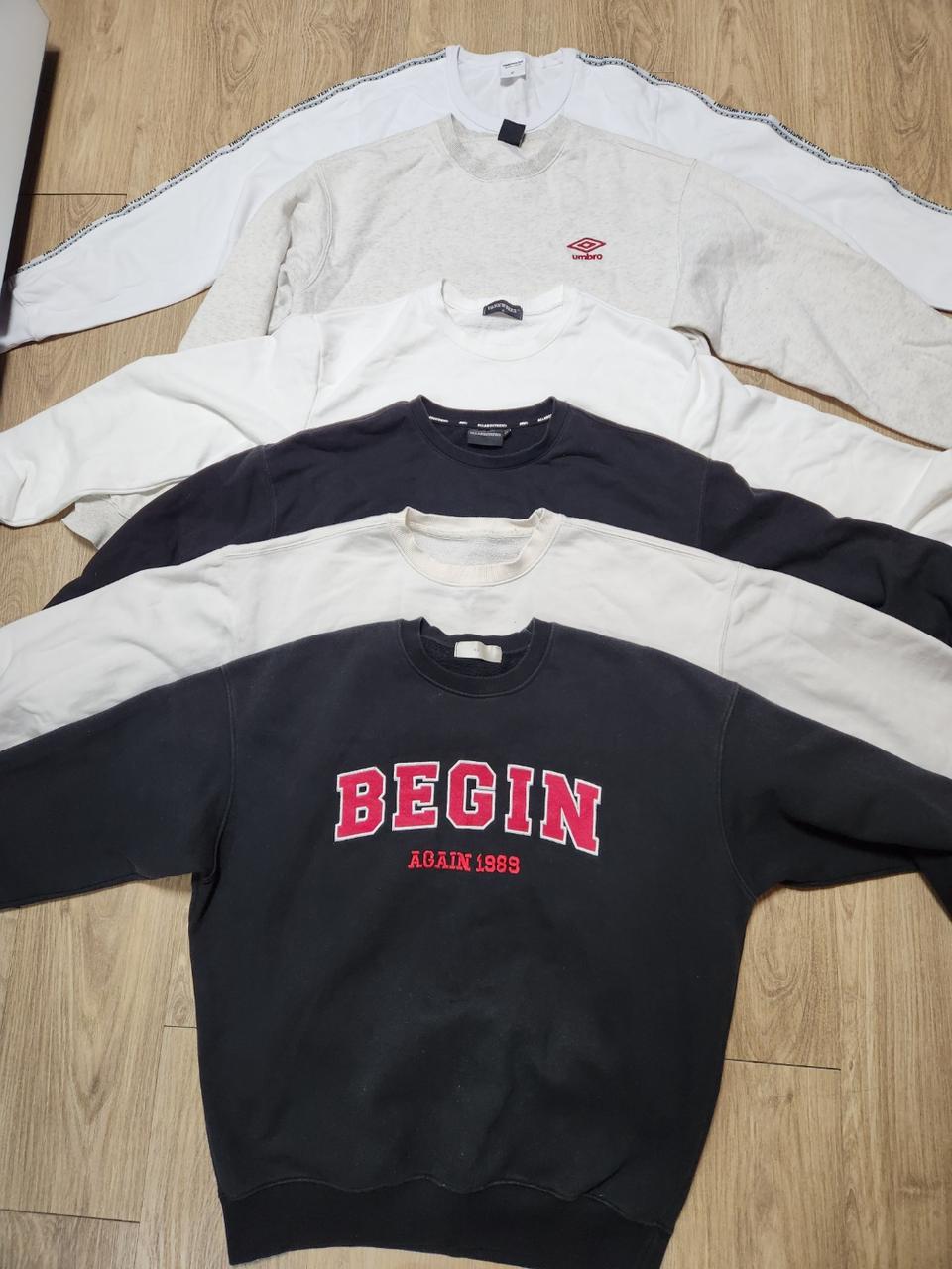 남성 맨투맨 100~105사이즈