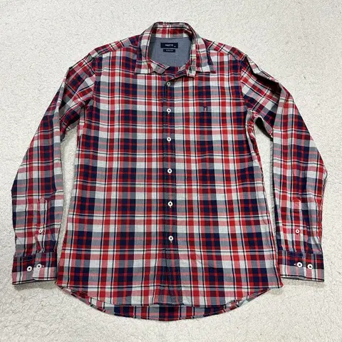 헤지스 셔츠 체크 100