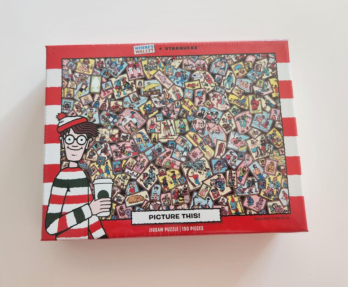(새상품) 월리를 찾아라 직소퍼즐 150pieces 스타벅스