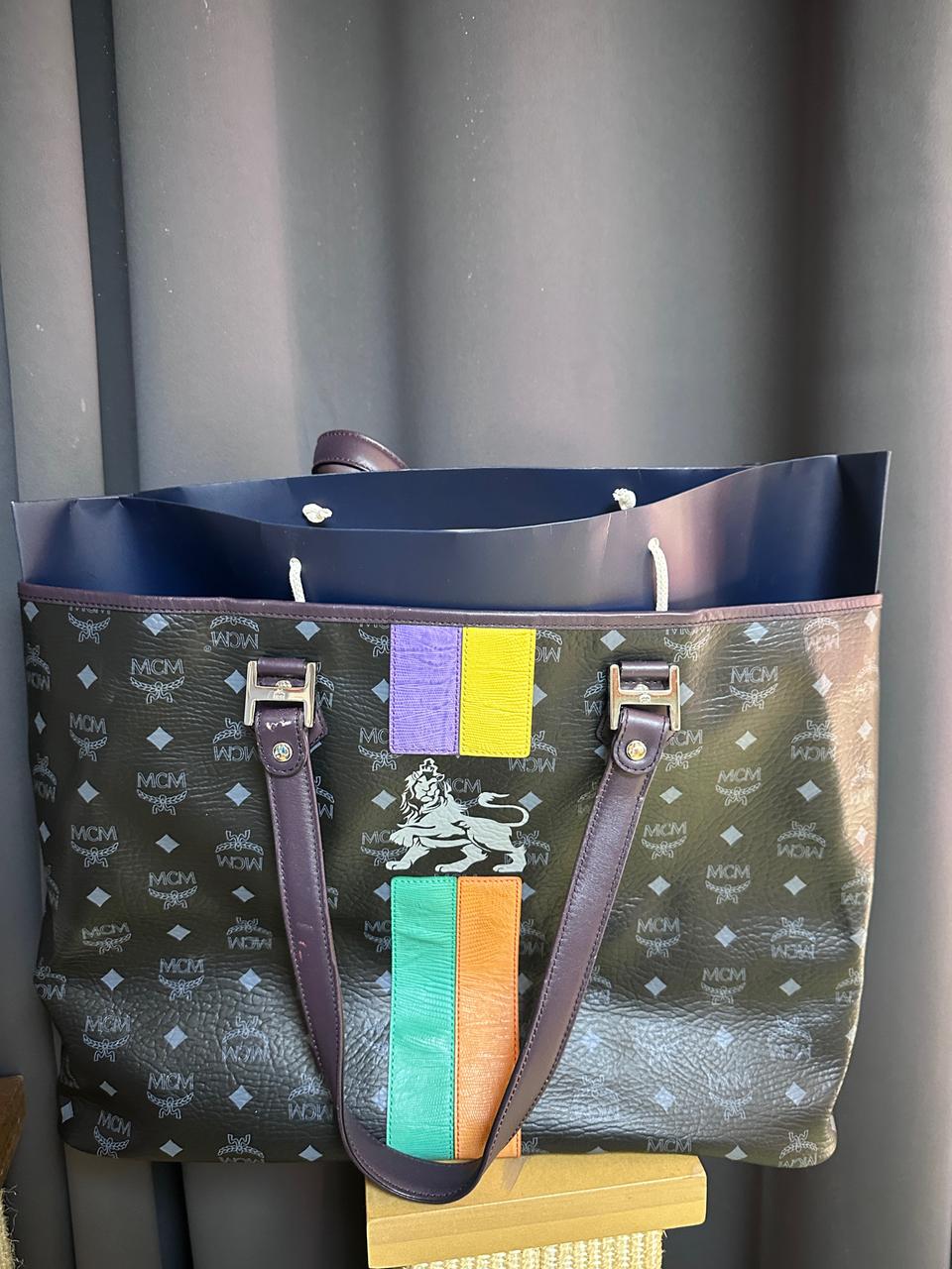 mcm 빅숄더백