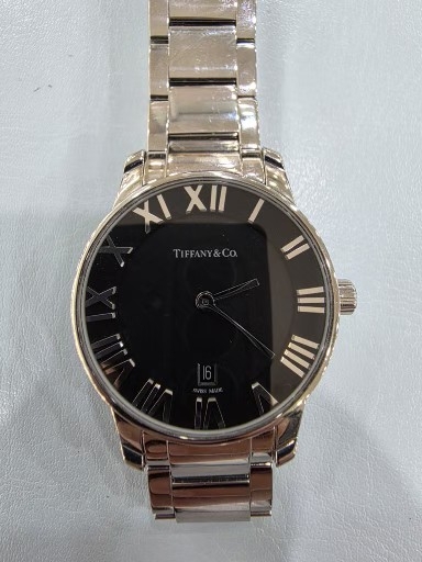 티파니 아틀라스 돔 메탈 시계 정품