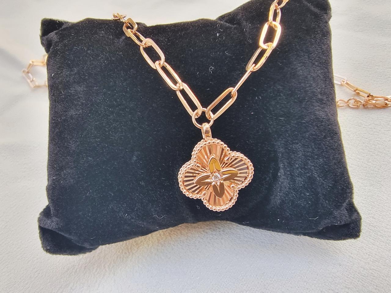 14k 핑크골드 목걸이