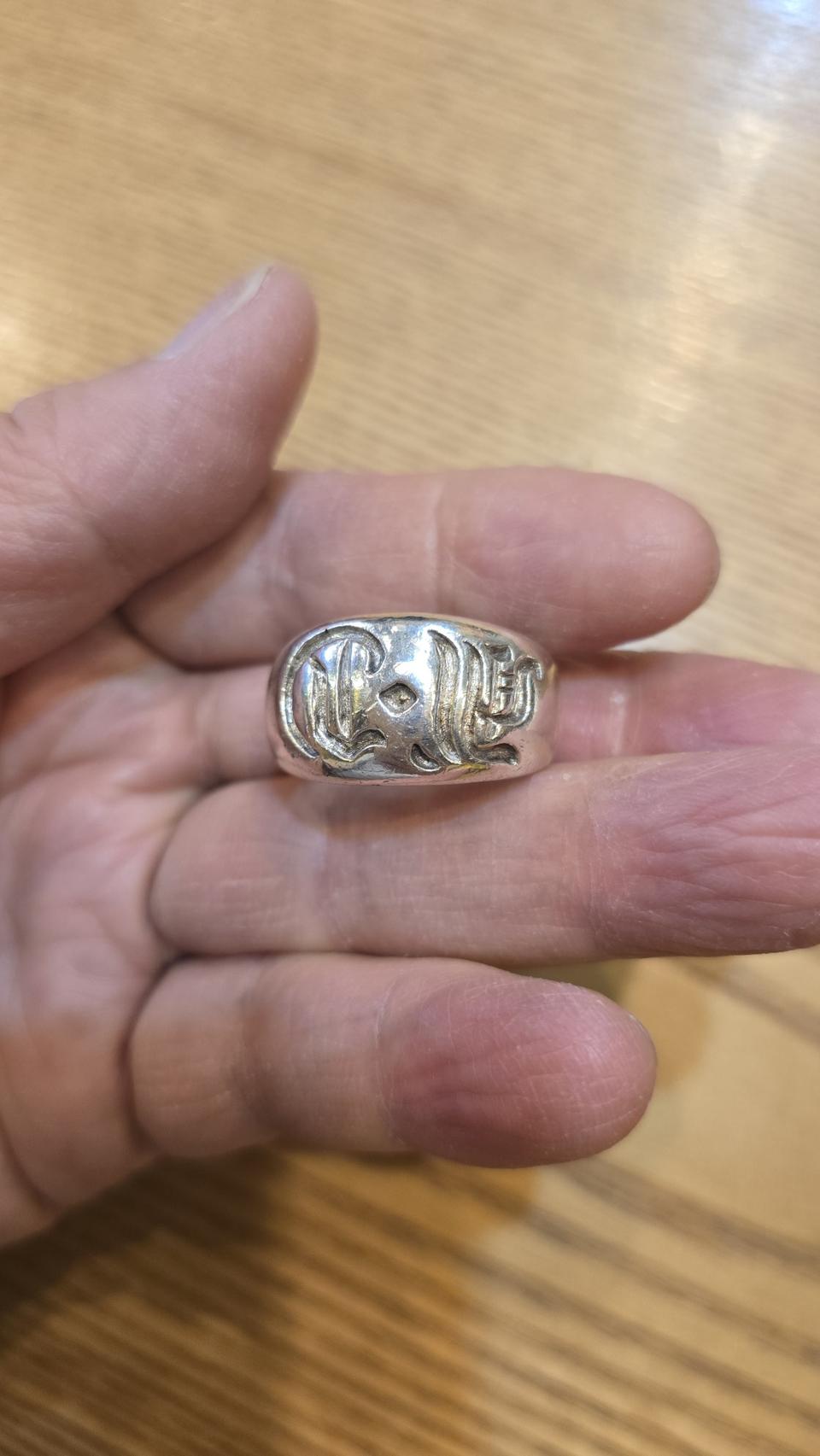 실버 92.5%은반지 23호24호.사이즈