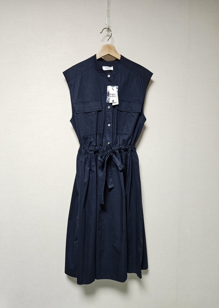스튜디오 톰보이 네이비 원피스 프리사이즈