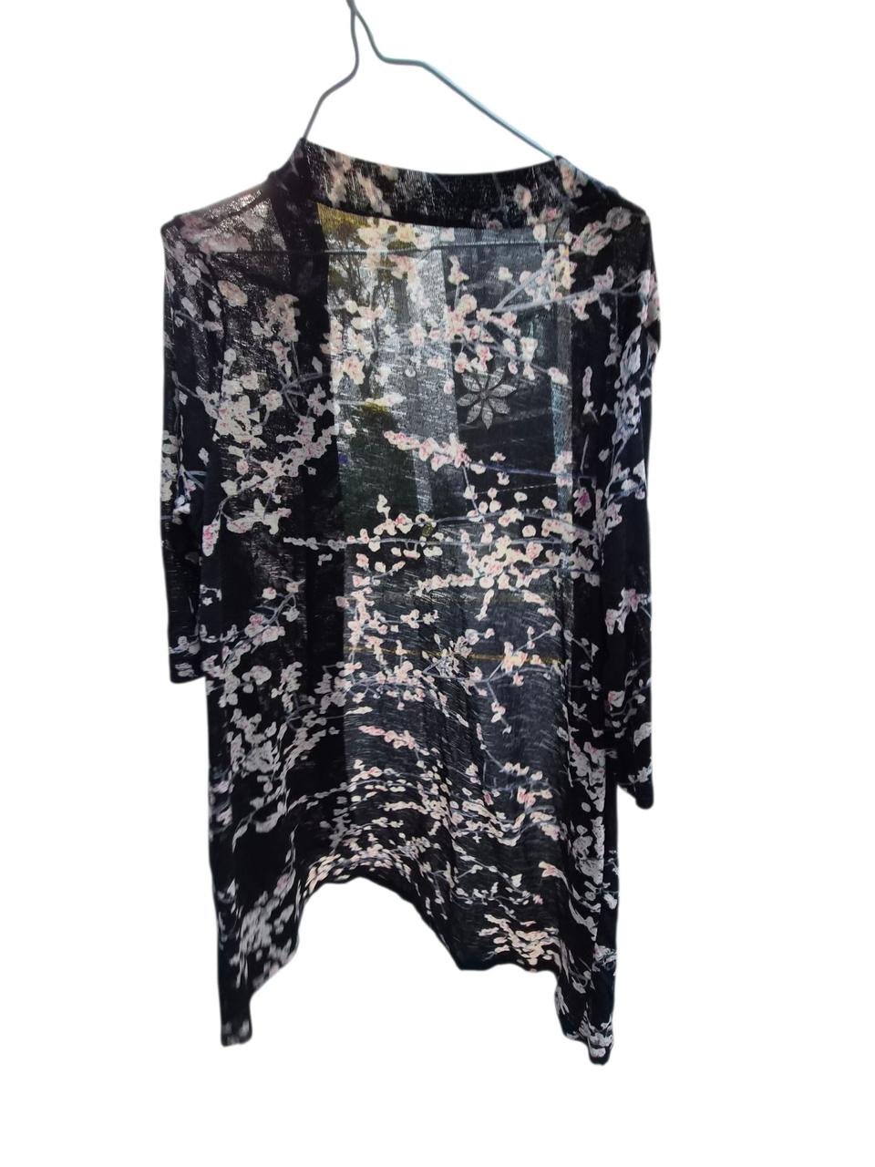 (새상품)블랙 여성 롱가디건 free size