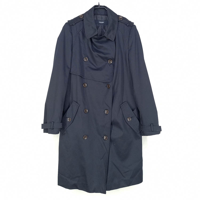 쉬즈미스 여 더블버튼 벨트 트렌치코트 네이비55 (HU29232)