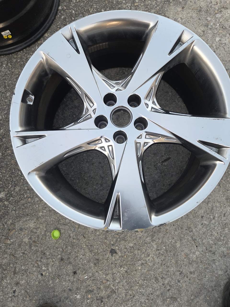 제네시스 GV80 22인치휠 딱 1개