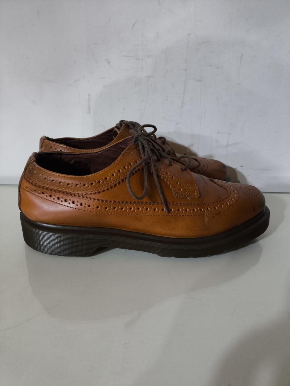 uk7 260mm 닥터마틴 클래식윙팁 브로그 구두 j5130