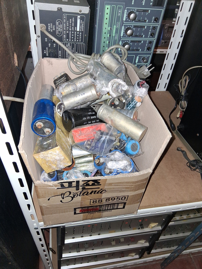 빈티지 오디오용 외산 콘덴서 일괄/가격 제안 가능