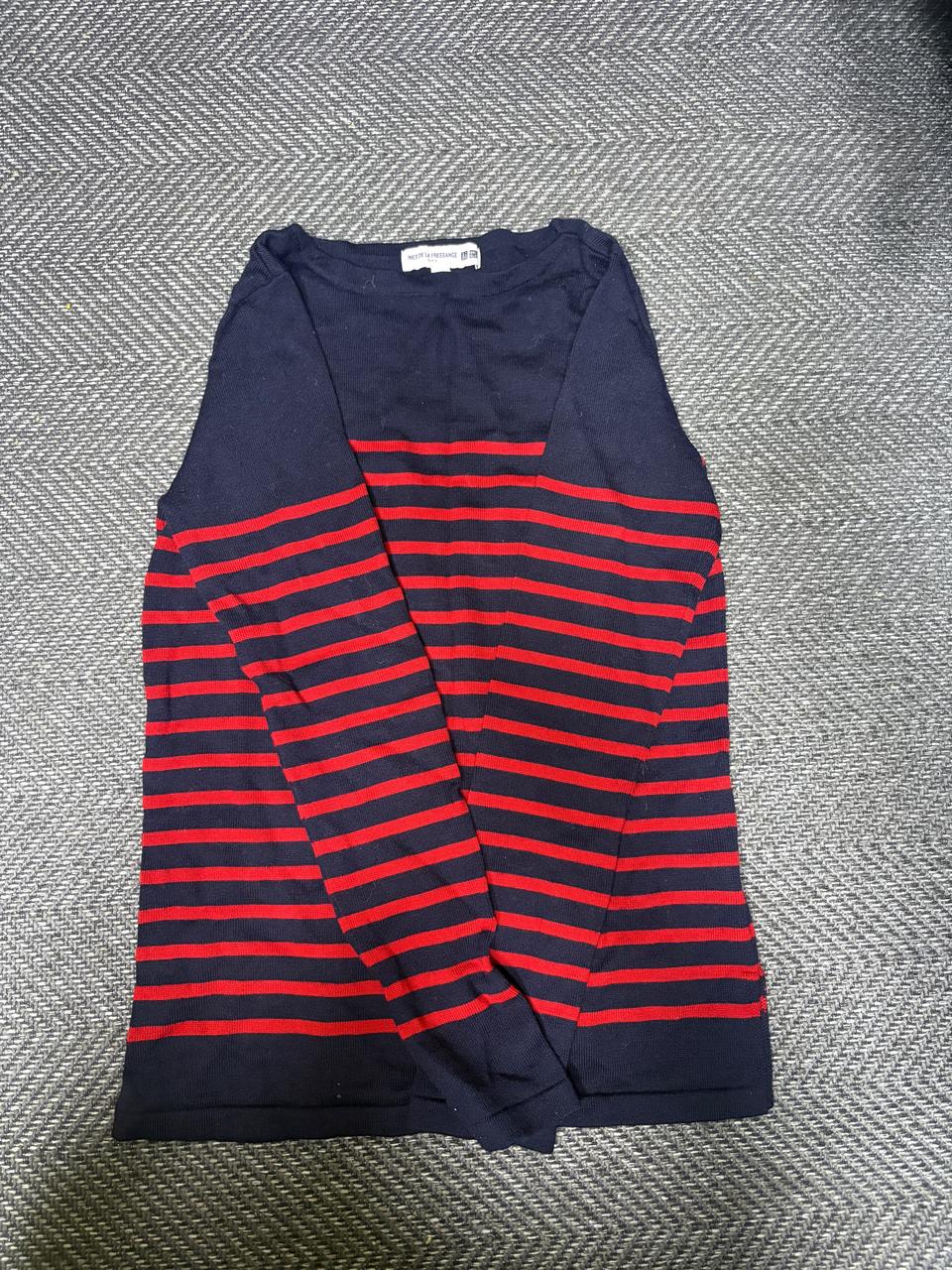 유니클로 스트라이프 티